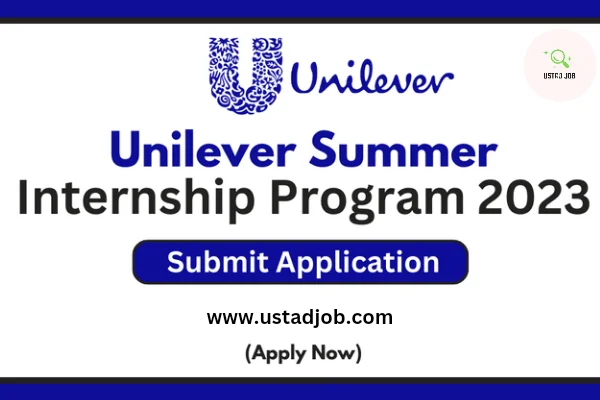 Unilever Summer Internship 2023-ustadjob.com