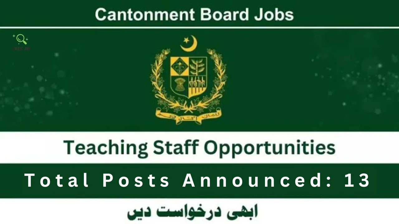 Cantonment Board Gujranwala Jobs 2024-ustadjob.com